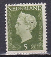 Netherlands, 1947, Queen Wilhelmina, 5c, USED - Usados