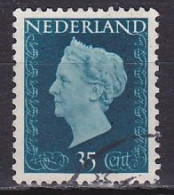 Netherlands, 1947, Queen Wilhelmina, 35c, USED - Usados