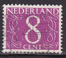 Netherlands, 1953, Numeral, 8c, USED - Usados