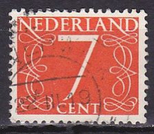 Netherlands, 1953, Numeral, 7c, USED - Usados