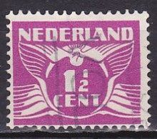 Netherlands, 1928, Flying Dove, 1½c/Red Violet, USED - Usati