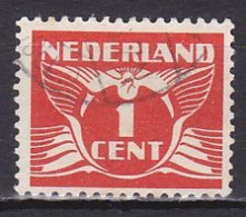 Netherlands, 1927, Flying Dove, 1c, USED - Usati