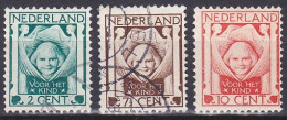 Netherlands, 1924, Child Welfare, Set, USED - Usati