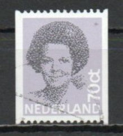 Netherlands, 1982, Queen Beatrix/Imperf 2 Sides, 70c, USED - Usados