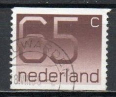 Netherlands, 1986, Numeral/Imperf 2 Sides, 65c, USED - Usados