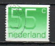 Netherlands, 1981, Numeral/Imperf 2 Sides, 55c, USED - Usados