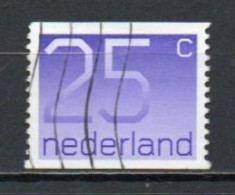 Netherlands, 1976, Numeral/Imperf 2 Sides, 25c, USED - Usati