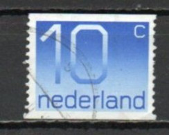 Netherlands, 1976, Numeral/Imperf 2 Sides, 10c, USED - Usati