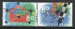 Netherlands, 1993, Letter Writing Day, Set Pair, USED - Used Stamps