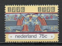 Netherlands, 1976, American Revolution Bicentenary, 75c, MNH - Neufs
