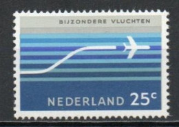 Netherlands, 1966, Airplane, 25c, MNH - Airmail