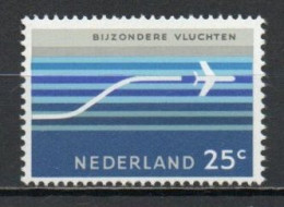 Netherlands, 1966, Airplane, 25c, MNH - Airmail