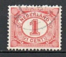 Netherlands, 1899, Numeral, 1c, USED - Usados