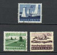 Netherlands, 1963-64, Landscapes, Set, USED - Gebraucht