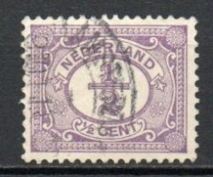 Netherlands, 1899, Numeral, ½c, USED - Oblitérés