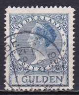 Netherlands, 1926, Queen Wilhelmina/No Wmk, 1G, USED - Used Stamps