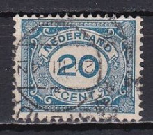 Netherlands, 1921, Numeral, 20ct, USED - Oblitérés