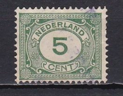 Netherlands, 1922, Numeral, 5ct, USED - Oblitérés