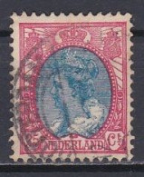 Netherlands, 1899, Queen Wilhelmina, 25c, USED - Usati