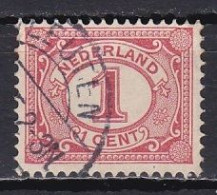 Netherlands, 1899, Numeral, 1c, USED - Usati