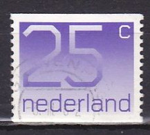 Netherlands, 1976, Numeral/Imperf 2 Sides, 25c, USED - Usati