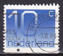 Netherlands, 1976, Numeral/Imperf Bottom, 10c, USED - Usati