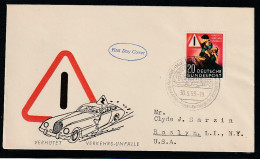 Bund: FDC  Verkehrsunfallverhütung 1953 - Sonstige & Ohne Zuordnung