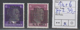 Döbeln Nr. 1 In Beiden Farben, Ungebraucht, Geprüft - Other & Unclassified