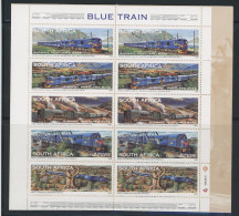 AFRIQUE DU SUD - CARNET -" LE TRAIN BLEU" PA N°36 /40 . - Booklets