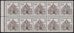 HBl. 12a Aus MH 4 Zwinger Dresden, RLV VI B, ** - Zusammendrucke