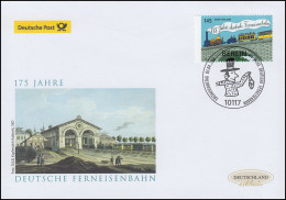 3070 Deutsche Ferneisenbahn, Schmuck-FDC Deutschland Exklusiv - Briefe U. Dokumente