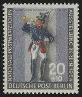 120b Nationale Postwertzeichen-Ausstellung Postillion ** - Neufs