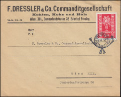 659 Glückwunsch-Marke 24 Groschen Auf FDC ESSt WIEN Tag Der Briefmarke 12.12.37 - Giornata Del Francobollo