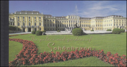 UNO Wien: Markenheftchen 3 UNESCO-Welterbe Schloss Schönbrunn 1998, ** - Libretti
