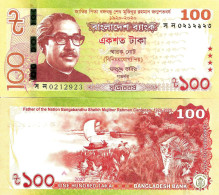 Bangladesh 100 Taka 2020 "Mujibur Rahman Birth Centenary" P-66a UNC - Bangladesch