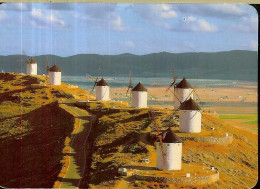 SPAIN POCKET CALENDAR - YEAR 2008 - WINDMILLS - Tamaño Pequeño : 2001-...