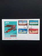 DEUTSCHLAND MI-NR. 964-967 FDC JUGEND 1978 LUFTFAHRT BALLON FLUGZEUG - Sonstige & Ohne Zuordnung