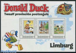 Netherlands - Personal Stamps TNT/PNL 2012 Donald Duck, Limburg S/s, Mint NH, Health - Religion - Sport - Food & Drink.. - Ernährung