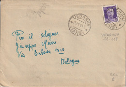Italy. A227. Vedrana. 1943. Annullo Frazionario ( 11 - 119 ) Su Lettera Completa Di Testo, Per Bologna - Poststempel