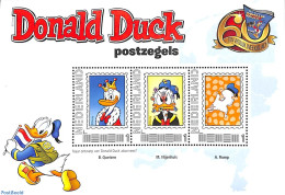 Netherlands 2011 Donald Duck Stamps 3v M/s, Mint NH, Art - Disney - Nuevos