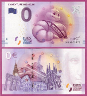 0-Euro UEGS 01 2016  L'AVENTURE MICHELIN - Private Proofs / Unofficial