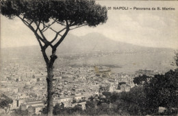 CPA Napoli Neapel Campania, Panorama Da S. Martino - Otros & Sin Clasificación