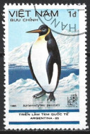 Viet Nam, Democratic Republic 1985. Scott #1523 (U) Wild Animal, Aptenodytes Pennati (Penguin) - Vietnam