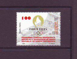 North Macedonia 2024 Summer Olympic Games Paris MNH - North Macedonia