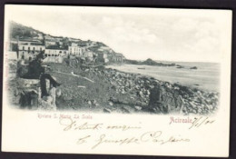 ACIREALE - RIVIERA S. MARIA - LE SCALA - F.P. - STORIA POSTALE - Acireale