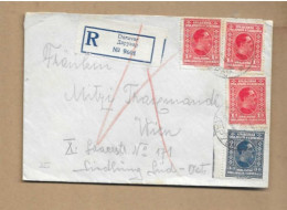 Los Vom 28.06 -   Heimatbeleg Aus Daruvar Nach Wien - Lettres & Documents