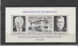 MONACO   BF 39 **    NEUFS SANS CHARNIERE - Blocks & Sheetlets