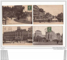 D35 LOT DE 4 CPA DE RENNES : Le Lycée + La Vilaine, Quai Châteaubriand +... (Ref 1856) - Rennes