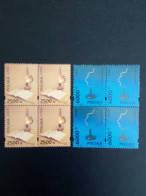 POLEN MI-NR. 3486-3487 POSTFRISCH(MINT) 4er BLOCK EUROPA 1994 ERFINDUNGEN PETROLEUMLAMPE BRILLE - 1994