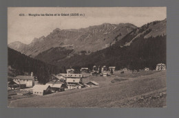 CPA - Suisse - Morgins Les Bains Et Le Géant - Circulée En 1925 - Troistorrents